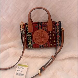 New with tags. Tory Burch micro-tote